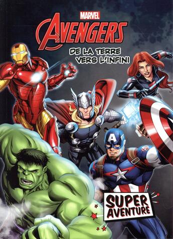 Couverture du livre « Avengers ; super aventure - les origines » de Disney aux éditions Disney Hachette