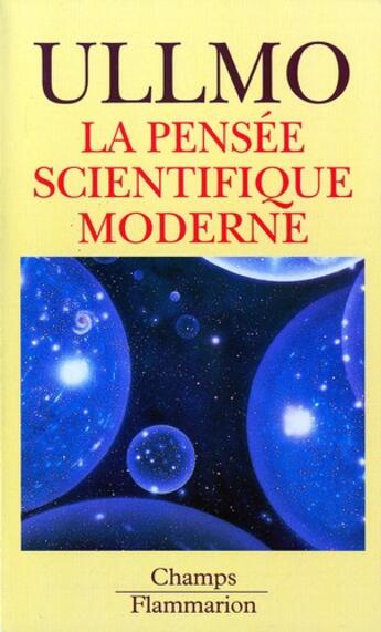 Couverture du livre « Pensee scientifique moderne *** no 92 (la) » de Ullmo Jean aux éditions Flammarion