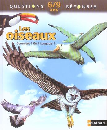 Couverture du livre « Oiseaux » de O'Neill/Fauchet aux éditions Nathan