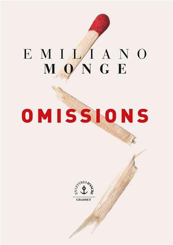 Couverture du livre « Omissions » de Emiliano Monge aux éditions Grasset