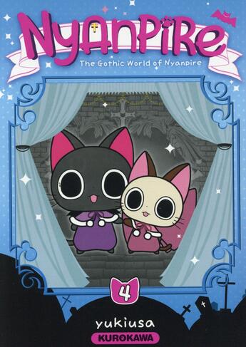 Couverture du livre « Nyanpire : The Gothic World of Nyanpire Tome 4 » de Yukiusa aux éditions Kurokawa