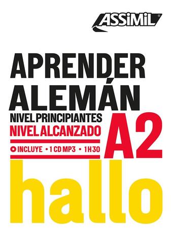 Couverture du livre « Aprender aleman » de Schodel Amirkhosrovi aux éditions Assimil