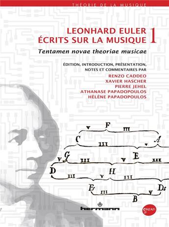 Couverture du livre « Ecrits sur la musique, volume 1 » de Leonhard Euler aux éditions Hermann