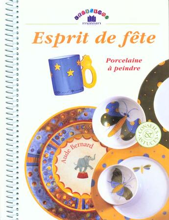 Couverture du livre « Esprit de fete » de Aude Bernard aux éditions Massin