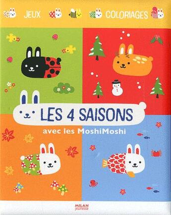 Couverture du livre « Les quatre saisons des moshis » de Dadels aux éditions Milan