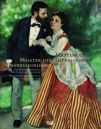 Couverture du livre « Masters of impressionism » de Andreas Bluhm aux éditions Hatje Cantz