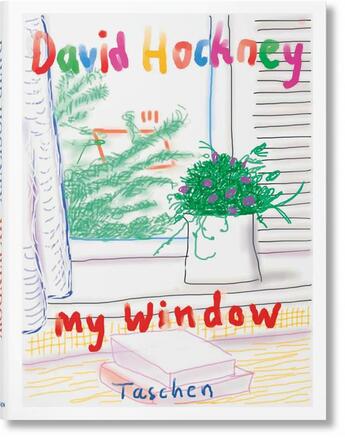 Couverture du livre « David Hockney : my window » de David Hockney aux éditions Taschen