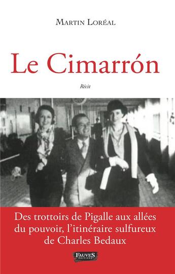 Couverture du livre « Le cimarron » de Martin Loreal aux éditions Fauves