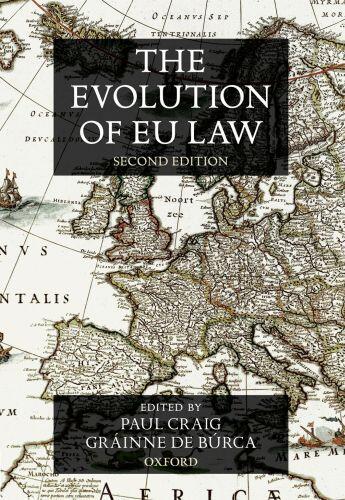 Couverture du livre « The Evolution of EU Law » de Paul Craig aux éditions Oup Oxford