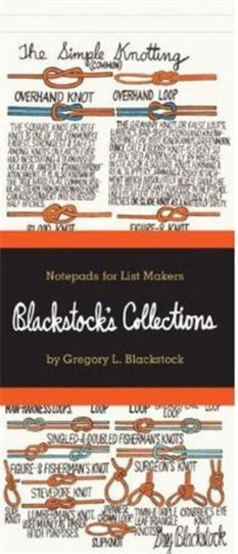 Couverture du livre « Blackstock'S Collections Notepads /Anglais » de Blackstock aux éditions Princeton Architectural