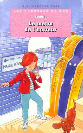 Couverture du livre « Le métro de l'horreur » de Gudule aux éditions Le Livre De Poche Jeunesse