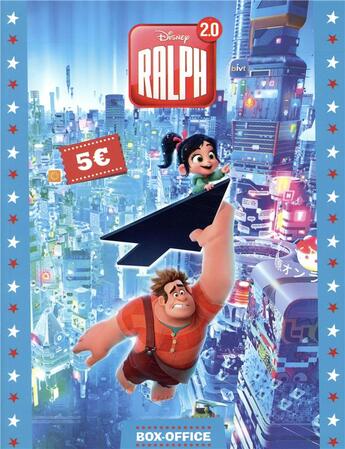 Couverture du livre « Ralph 2.0 ; box office ; l'album du film » de Disney aux éditions Disney Hachette