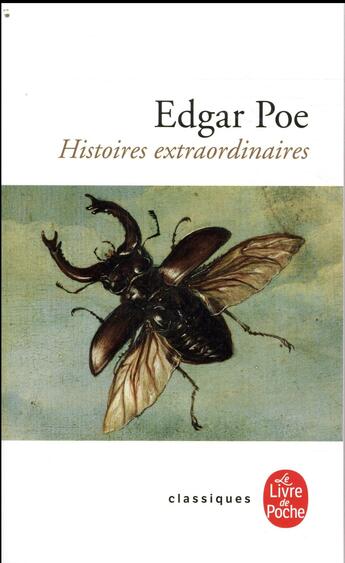 Couverture du livre « Histoires extraordinaires » de Edgar Allan Poe aux éditions Le Livre De Poche
