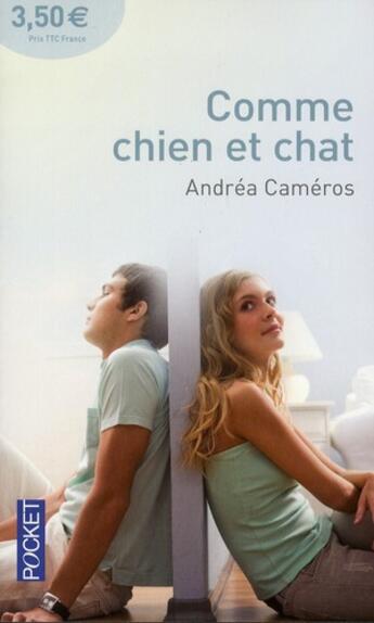 Couverture du livre « Comme chien et chat » de Andrea Cameros aux éditions Pocket