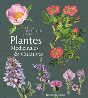 Couverture du livre « Atlas illustré des plantes médicinales et curatives » de  aux éditions Terres Editions