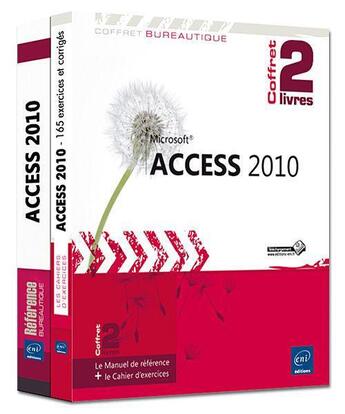 Couverture du livre « Access 2010 ; manuel de référence + cahier d'exercices » de Pierre Rigollet aux éditions Eni
