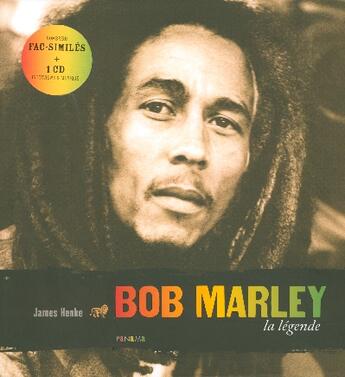 Couverture du livre « Bob Marley ; la légende » de James Henke aux éditions Panama