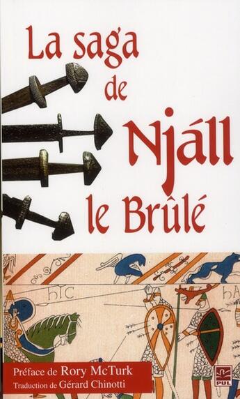 Couverture du livre « La saga de Njáll le brûlé » de Anonyme aux éditions Presses De L'universite De Laval