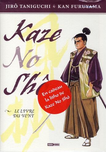 Couverture du livre « Kaze no sho ; le livre du vent » de Jiro Taniguchi et Kan Furuyama aux éditions Panini