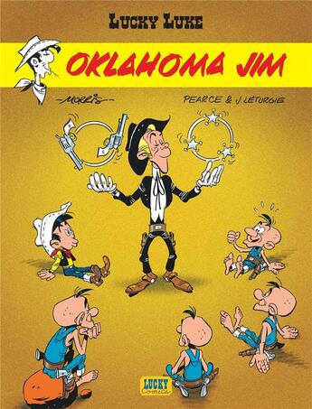 Couverture du livre « Lucky Luke Tome 37 : Oklahoma Jim » de Jean Leturgie et Pearce et Morris aux éditions Lucky Comics