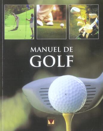 Couverture du livre « Manuel de golf » de Hyder aux éditions Modus Vivendi
