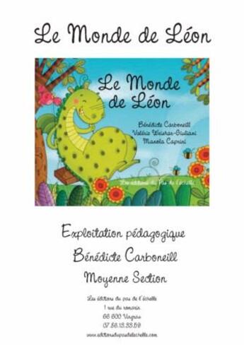 Couverture du livre « Fichier Ms Le Monde De Leon » de B Carboneill aux éditions Pemf