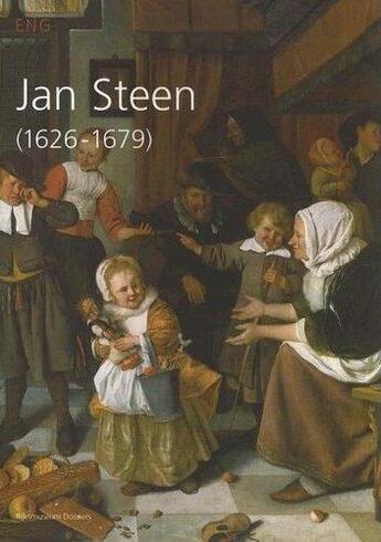 Couverture du livre « Jan steen 1626-1679 » de Kloek Wouter aux éditions Waanders