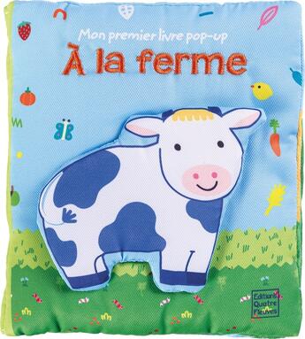 Couverture du livre « A la ferme » de Francesca Ferri aux éditions Quatre Fleuves