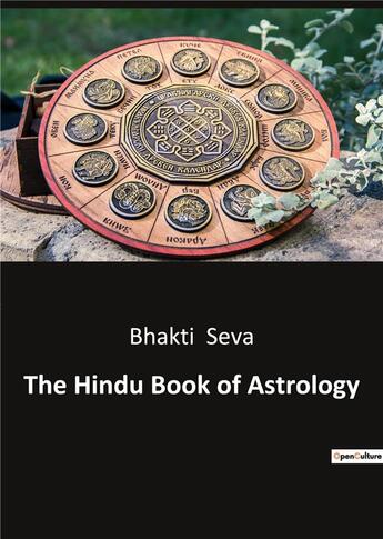 Couverture du livre « The Hindu Book of Astrology » de Seva Bhakti aux éditions Culturea