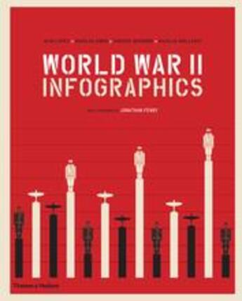 Couverture du livre « World war ii infographics (hardback) » de  aux éditions Thames & Hudson