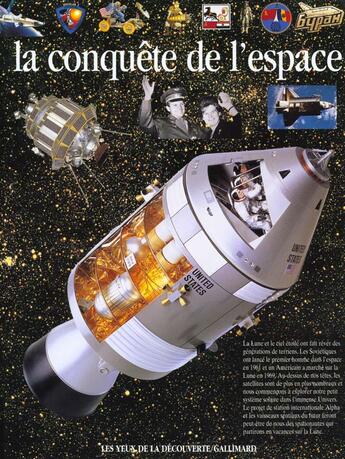 Couverture du livre « La conquete de l'espace » de Stott/Gorton aux éditions Gallimard-jeunesse