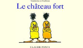 Couverture du livre « Tromboline le chateau fort » de Claude Ponti aux éditions Ecole Des Loisirs