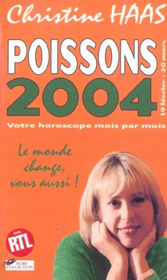 Couverture du livre « Poissons 2004 » de Christine Haas aux éditions Hors Collection