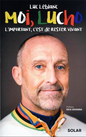 Couverture du livre « Luc leblanc » de Leblanc Luc aux éditions Solar