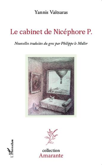 Couverture du livre « Cabinet de Nicéphore P. » de Yannis Vaitsaras aux éditions L'harmattan