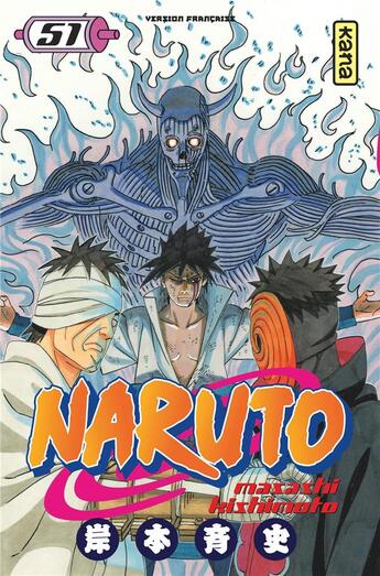 Couverture du livre « Naruto Tome 51 » de Masashi Kishimoto aux éditions Kana