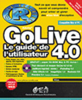 Couverture du livre « Golive 4.0 Pour Mac Et Pc » de Milan aux éditions Eyrolles