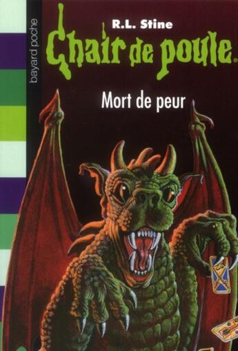 Couverture du livre « Chair de poule Tome 66 : mort de peur » de R. L. Stine aux éditions Bayard Jeunesse