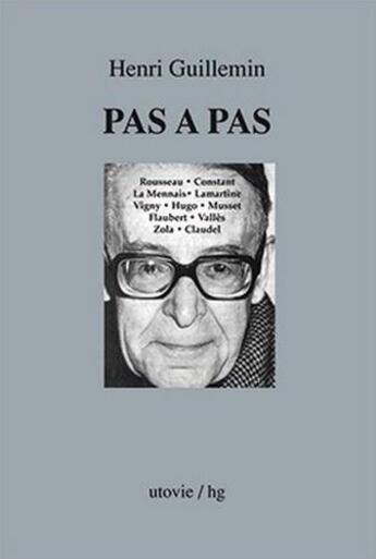 Couverture du livre « Pas à pas » de Henri Guillemin aux éditions Utovie