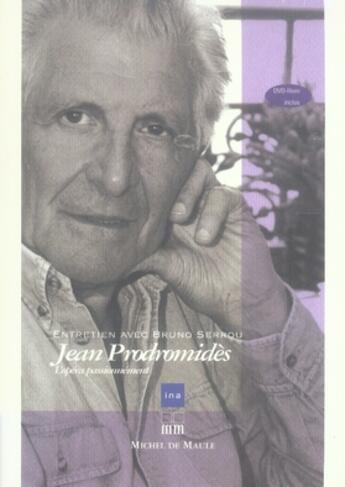 Couverture du livre « Jean prodromidès ; musique en scène » de Serrou aux éditions Michel De Maule