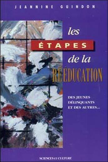 Couverture du livre « Etapes de la reeducation » de Jeannine Guindon aux éditions Beliveau