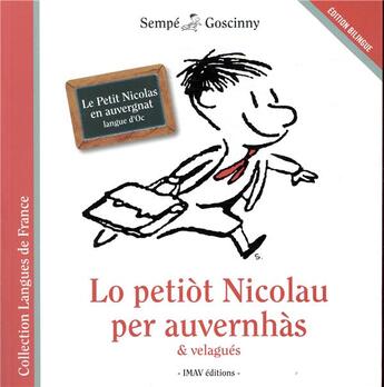 Couverture du livre « Le petit Nicolas en auvergnat » de Jean-Jacques Sempe et Rene Goscinny aux éditions Imav