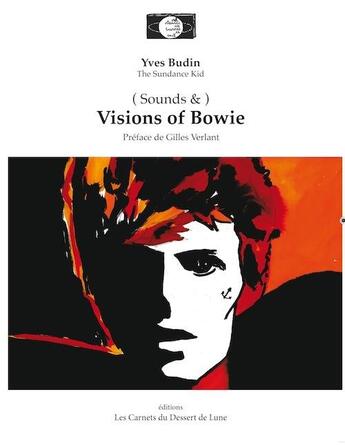 Couverture du livre « Visions of Bowie » de Yves Budin aux éditions Les Carnets Du Dessert De Lune