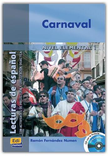 Couverture du livre « Carnaval libro cd » de Jose Luis Ocasar Ariza et Abel Murcia Soriano et Fernando Ramos Arroyo aux éditions Edinumen