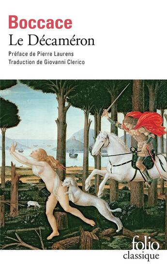 Couverture du livre « Le Décaméron » de Giovanni Boccace aux éditions Folio