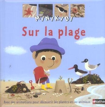 Couverture du livre « Sur la plage » de Guidoux/Boutavant aux éditions Nathan