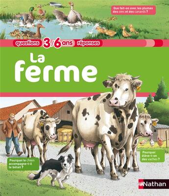 Couverture du livre « La ferme » de Vandewiele/Geneste aux éditions Nathan