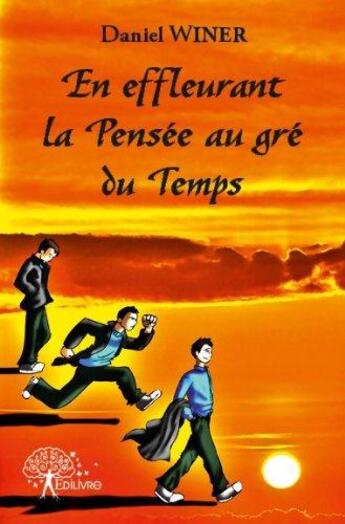 Couverture du livre « En effleurant la pensée au gré du temps » de Daniel Winer aux éditions Edilivre