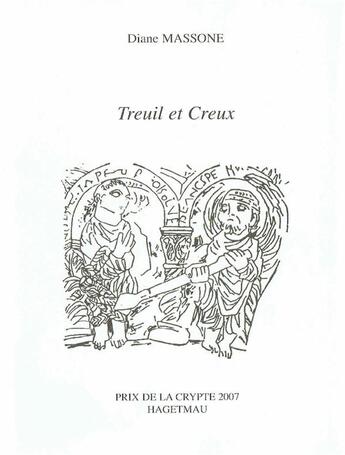 Couverture du livre « Treuil et creux » de Diane Massone aux éditions De La Crypte