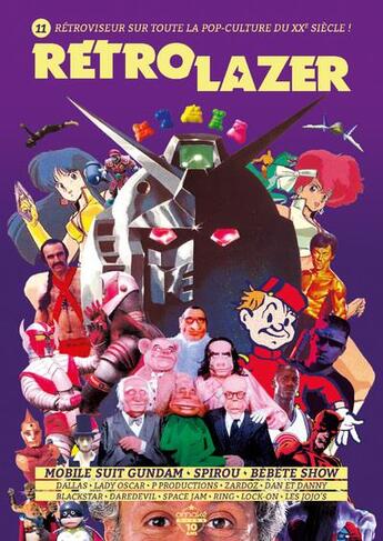 Couverture du livre « Retro lazer - n 11 » de Florent Gorges et Emmanuel Vincenot et Emmanuel Prelle aux éditions Omake Books